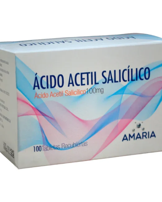 Acido Acetil Salicílico 100Mg X Tableta